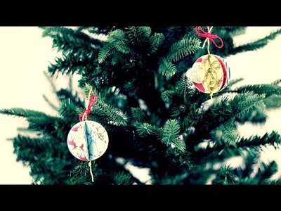 DIY Christbaumkugeln: Kunterbunt, weihnachtlich aber bestimmt nicht kitschig!