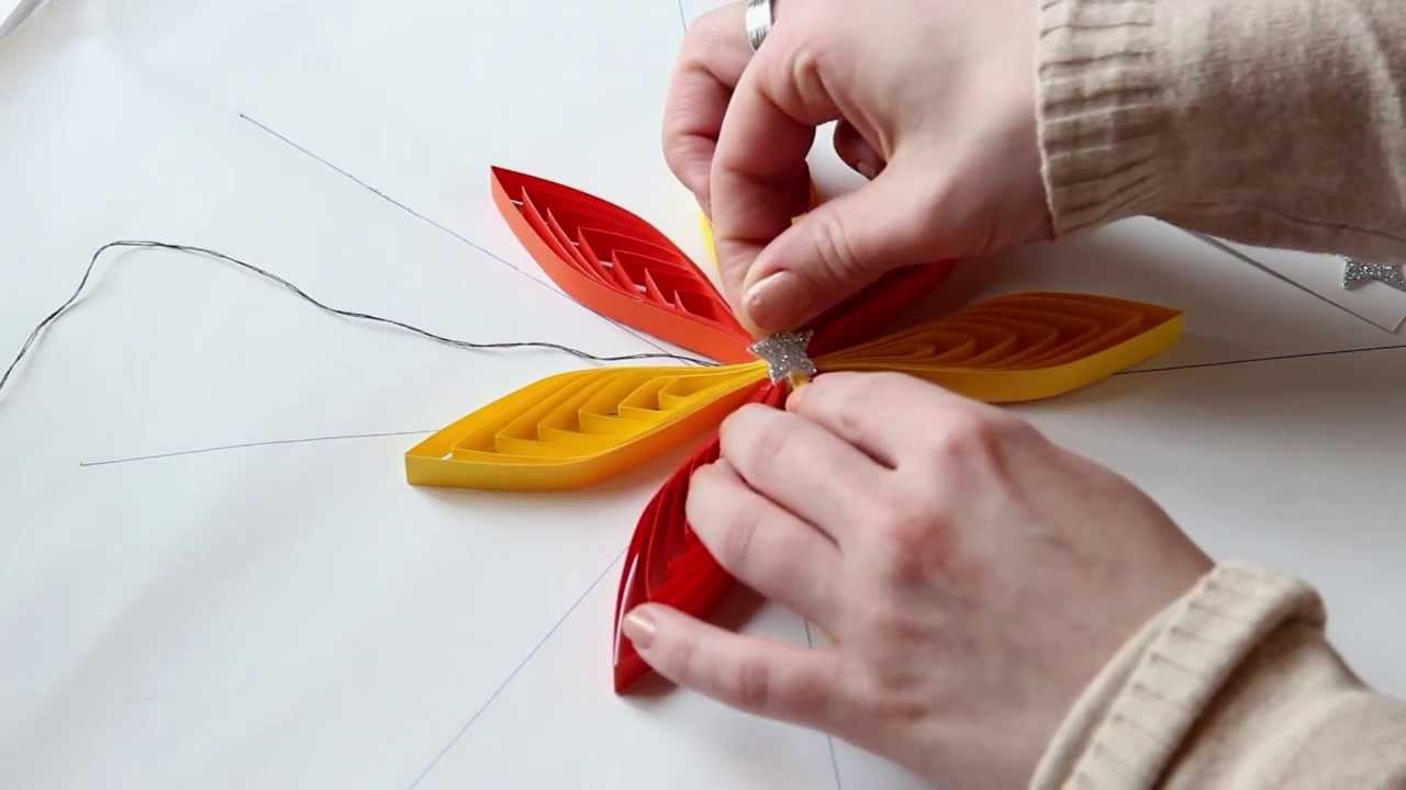 DIY Weihnachtsstern basteln