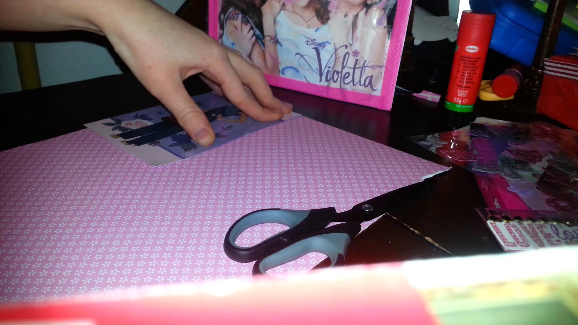 Violetta DIY : Violetta Fotocards selbst machen
