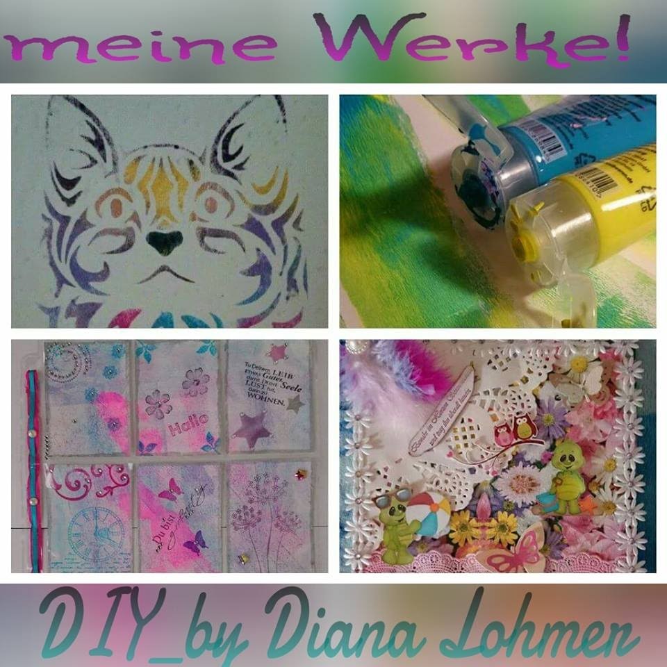 ♡ 20 ♥ ´★·.,DIY,.·★´ Bunte Karte Basteln (^^,♥