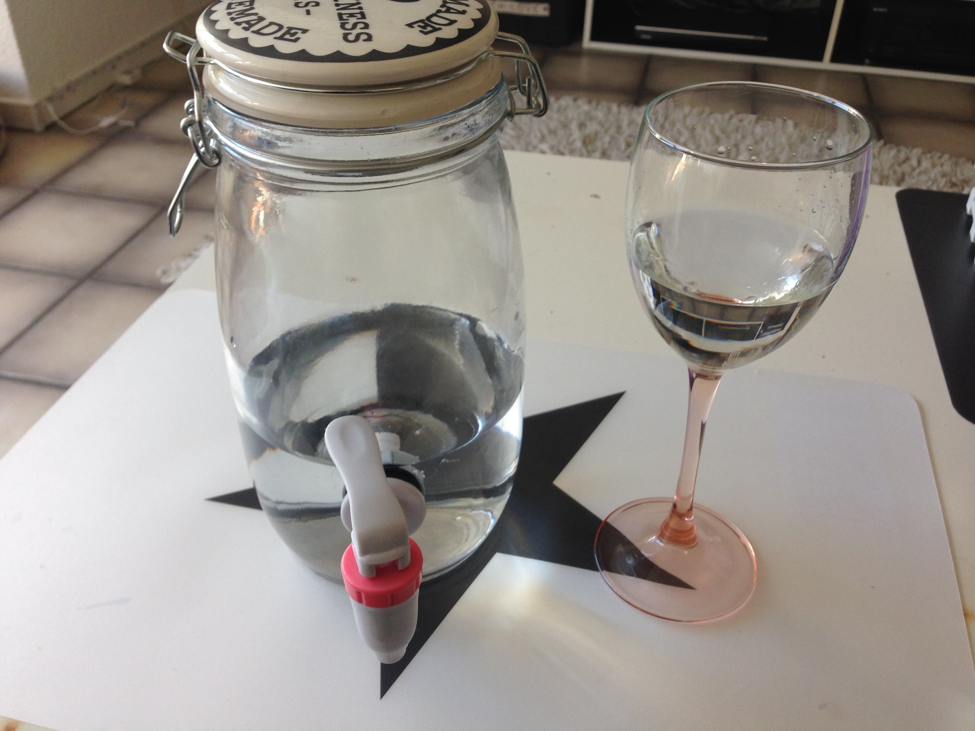 DIY Glas Getränkespender selber machen