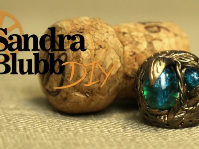 [DIY] Steampunkiger Ring mit Pigmenten :3 #SandraBlubbDIY