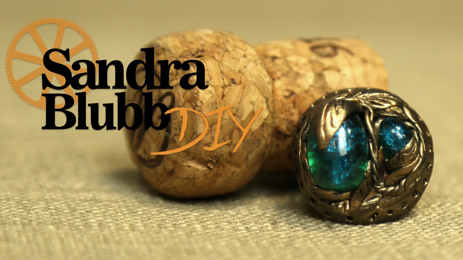 [DIY] Steampunkiger Ring mit Pigmenten :3 #SandraBlubbDIY