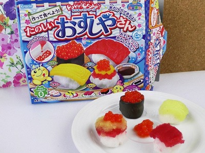 Kracie  Popin' Cookin' Sushi Set | DIY japanische Süßigkeiten | DEMO | Candy selber machen