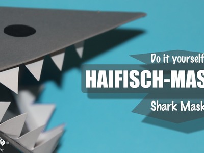 Karnevalskostüm "Haifisch Maske". Shark Mask