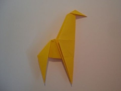 Origami-Anleitung: Giraffe