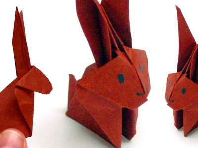 Origami Tiere falten - #06 Hase (Bunny)