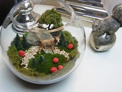 DIY: Miniaturlandschaft als hübsche Deko für den Tisch selbst machen | Deko-Kitchen