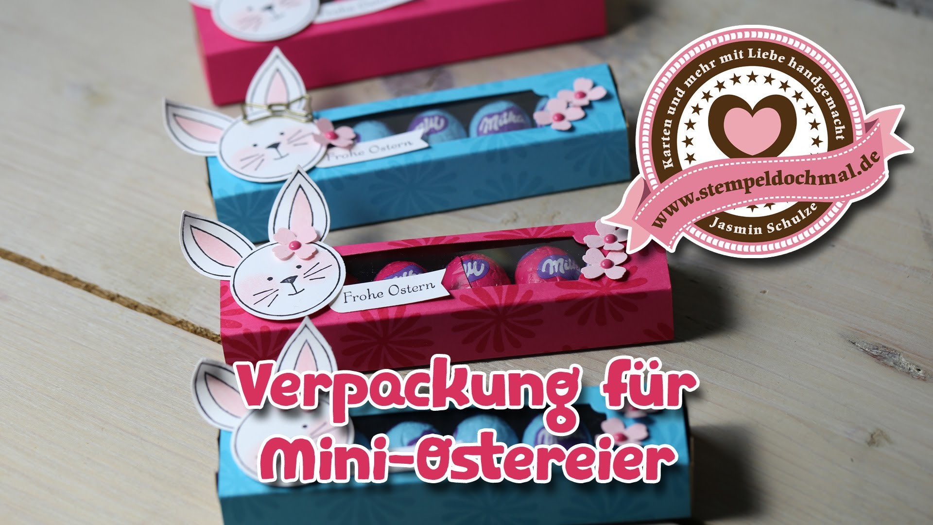 Tutorial: Verpackung für Miniostereier - gebastelt mit Produkten von Stampin' Up!
