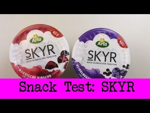 DIY Inspiration Snacktest: SKYR | Eva & Kathi testen das  isländisches Milchprodukt SKYR