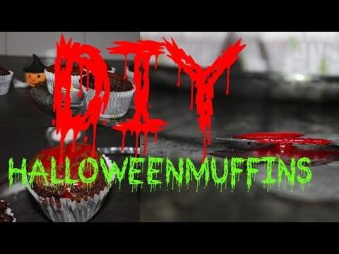 Halloweenmuffins - DIY - UniceVlog