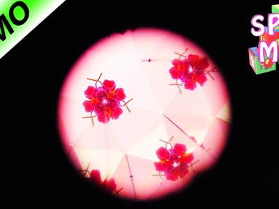 Pinkes Farbenspiel | Kaleidoskop selber bauen | Kosmos Experimentierkasten Versuch 4
