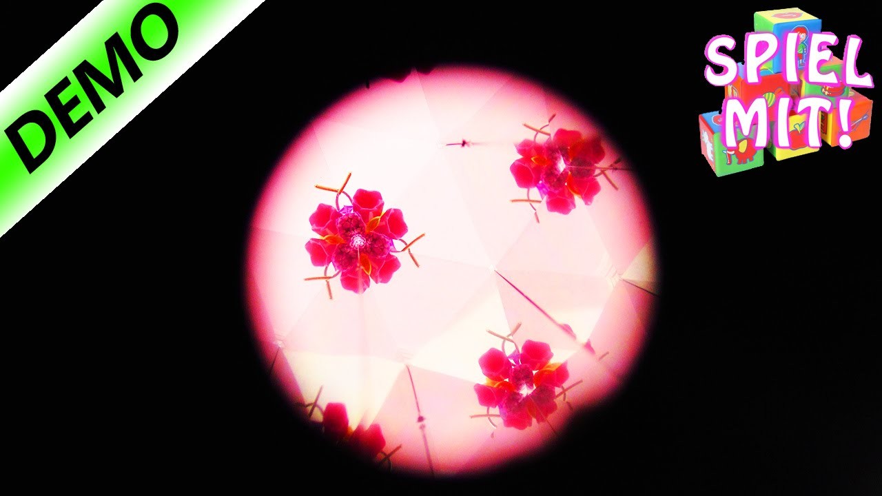 Pinkes Farbenspiel | Kaleidoskop selber bauen | Kosmos Experimentierkasten Versuch 4