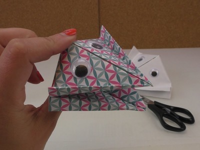 Schnapptiere falten - einfaches Origami für Kinder - Bastel Ideen mit Papier