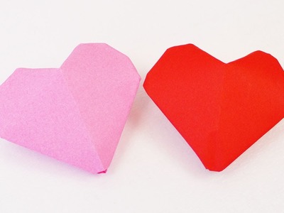 3D Herz Origami | Kleine Herzen zum Aufblasen falten | einfach & süß | Valentinstag