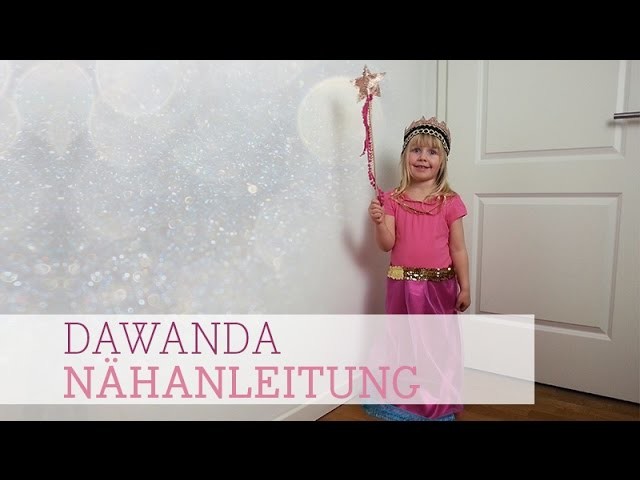 DaWanda Nähanleitung: Kostüm Prinzessin
