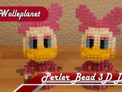 Perler Bead 3D Daisy