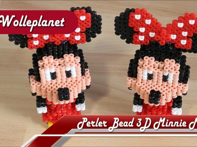 Perler Bead 3D Minnie Mouse
