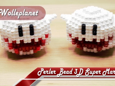 Perler Bead 3D Super Mario Boo