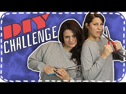 ✂ DIY-Challenge ✂ | Esther VS Lisa | Style your Sweatshirt