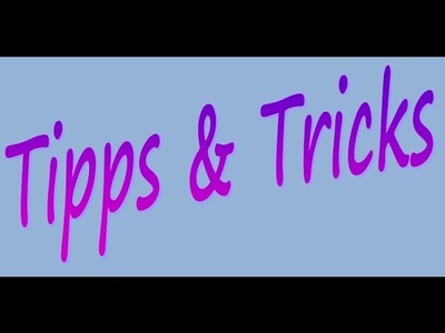 [DIY] Zellophan Glitter Meeega-Tipp