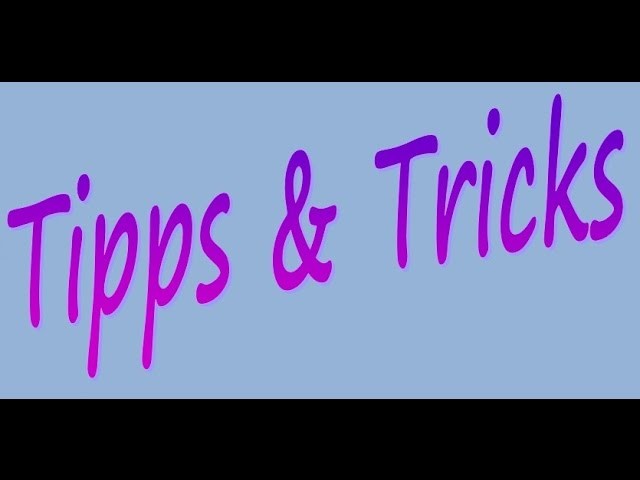 [DIY] Zellophan Glitter Meeega-Tipp