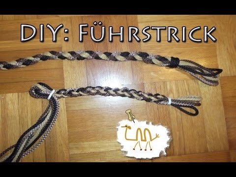【DIY】 ~ Führstrick flechten ~ 【Rund flechten】