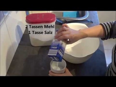 DIY. Salzteig - Handabdruck