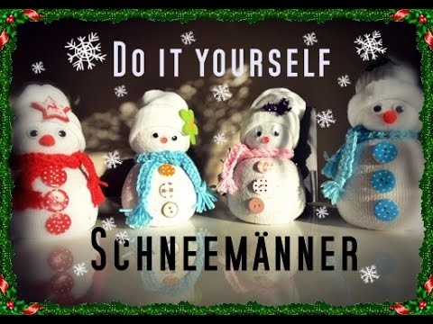 Do It Yourself - Snowman | Winter DIY | Schneemann | Snowman | Deko ♥