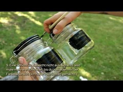 Süße Gläser Mit Tafelfarbe Kreieren - DIY Home - Guidecentral