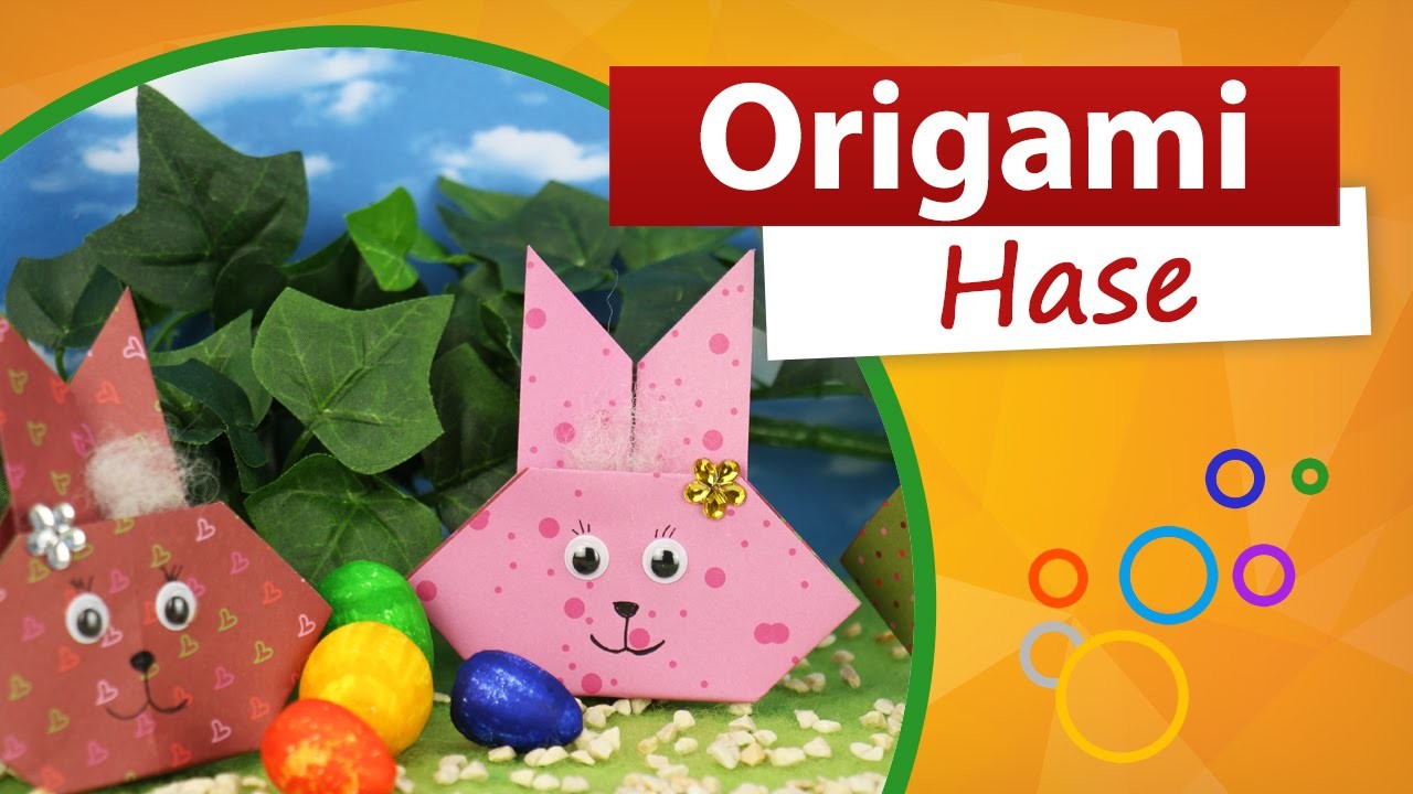 Origami Hase ▇ Falt- & Bastelidee ▶ trendmarkt24