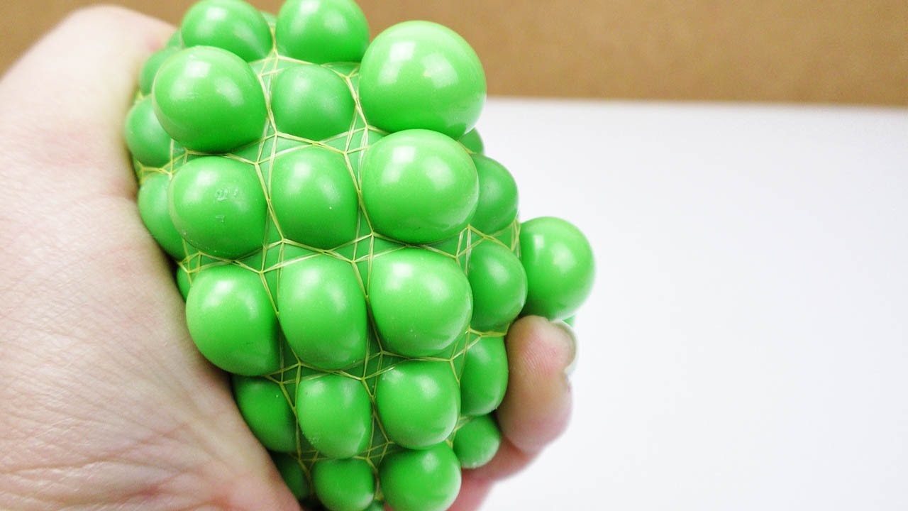 Anti Stressball selber machen | Squishy Mesh Ball mit Schleim und Luftballon einfach selber machen