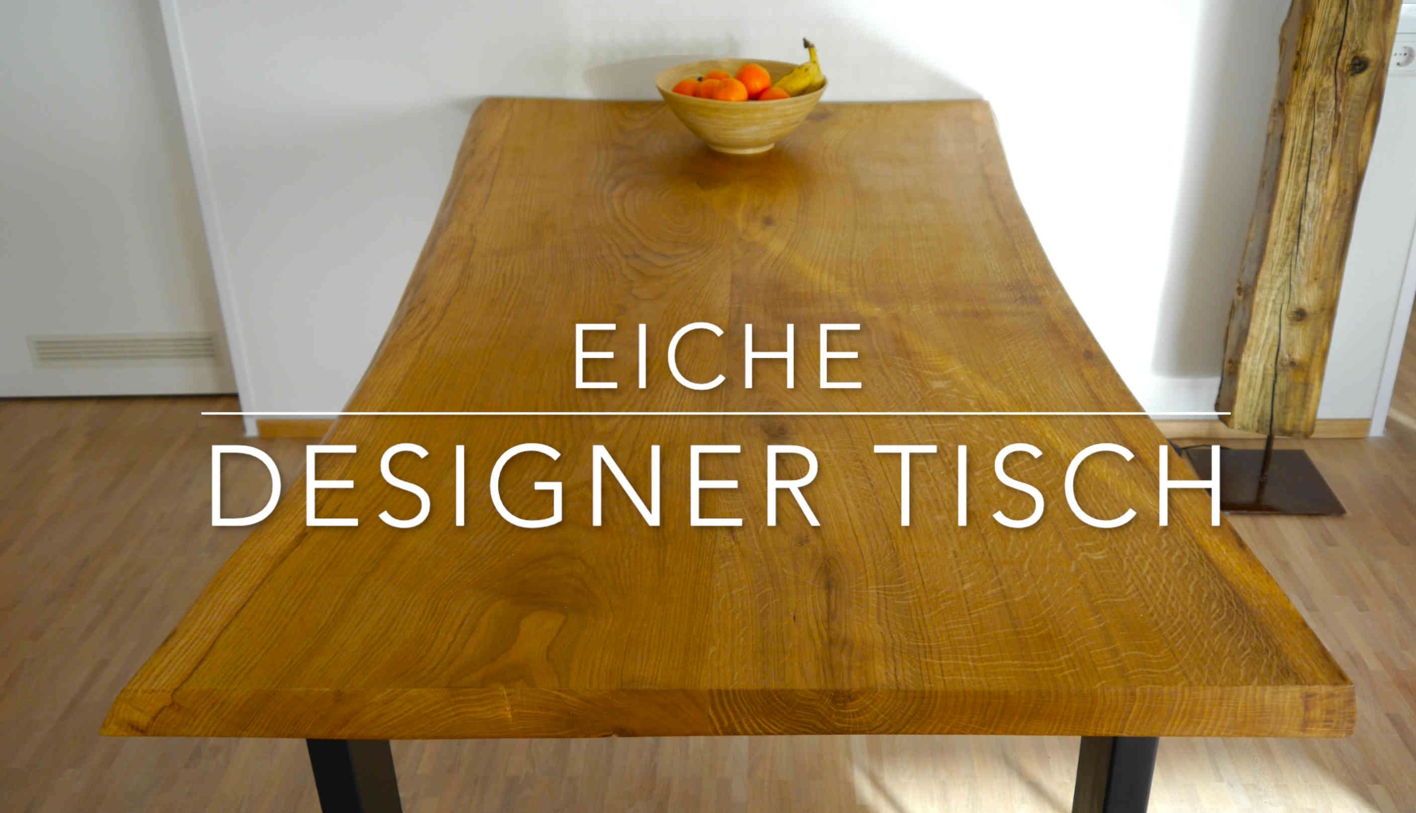 Designer Tisch selber bauen - Anleitung