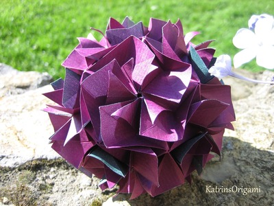 Origami ⊰♥⊱ Bella ⊰♥⊱ Kusudama