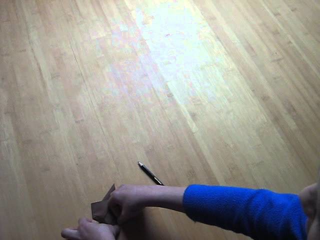 Origami Tutorial Hasengesicht sehr leicht Tischdeko zu ostern