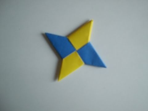 Origami: Wurfstern