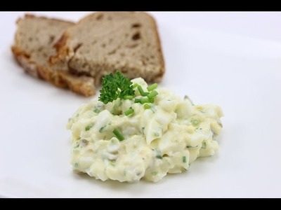 Schneller und leckerer Eiersalat