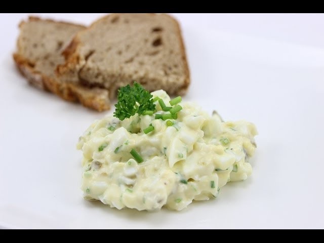 Schneller und leckerer Eiersalat