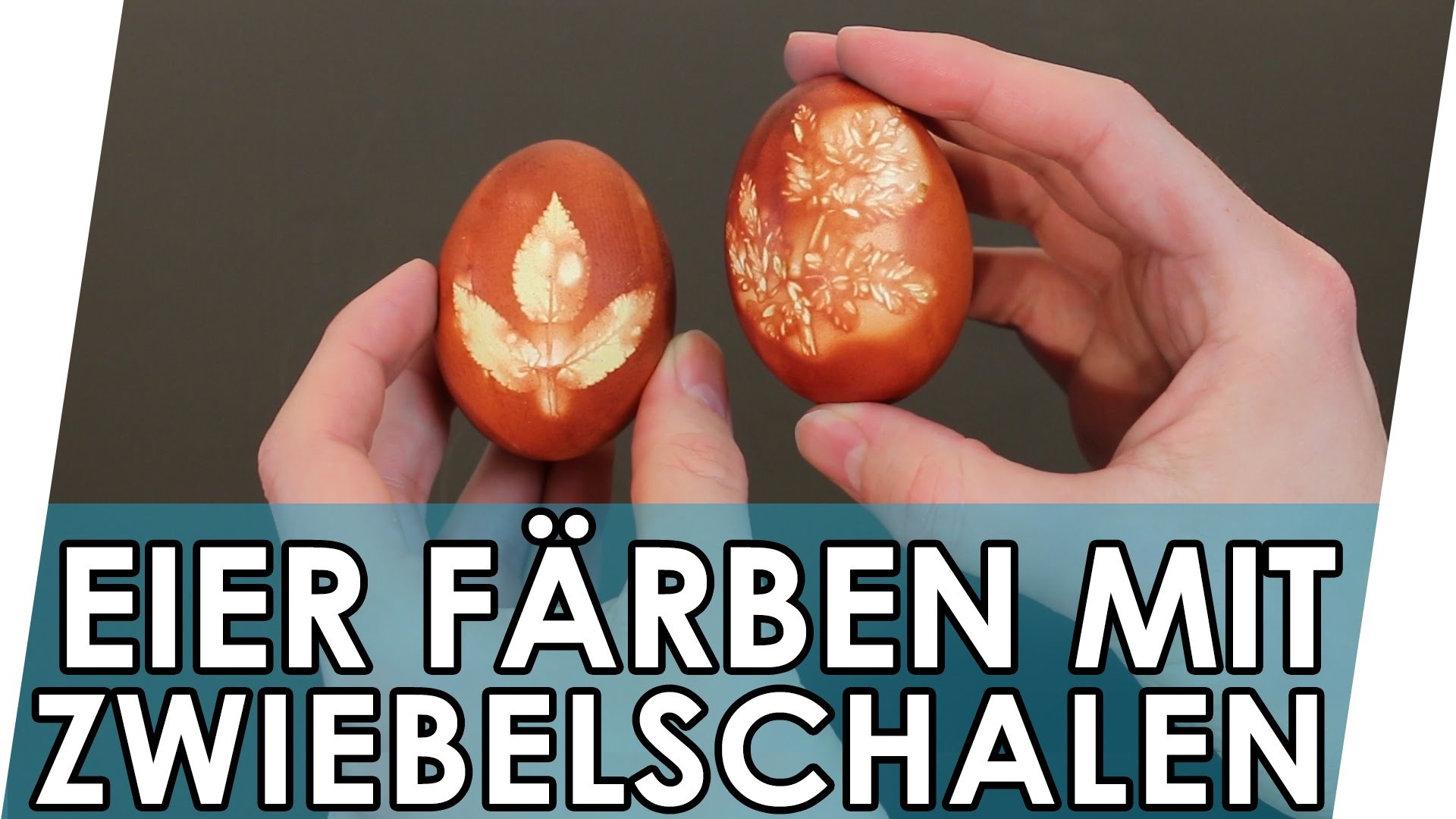 Ostern: natürlich Ostereier färben mit Zwiebelschalen | Geniale Fakten, Tricks & Lifehacks