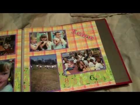 Kindergarten Scrapbook