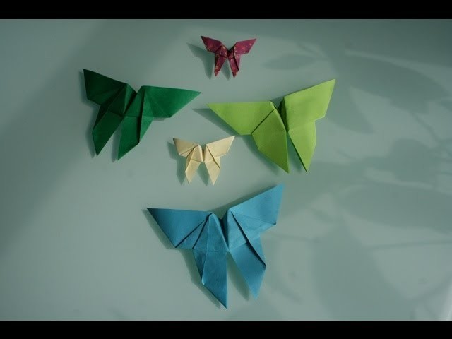 Origami Schmetterling butterfly