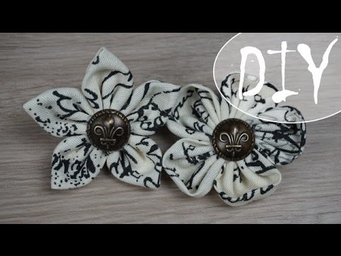 Schöne Stoffblumen ~ (DIY. Tutorial)