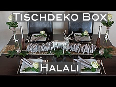 Tischdeko | Tischdeko-Box | Halali | Tischdekoration DIY