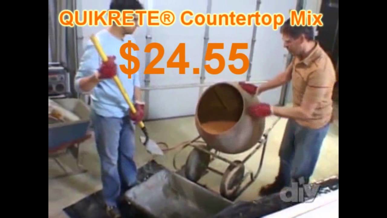 Quikrete Countertop Mix