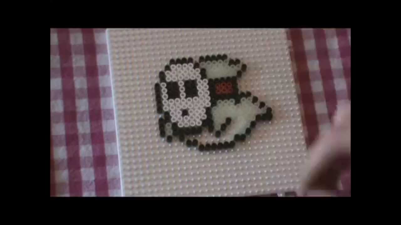 Bügelperlen Vorlage #46 Shy Ghost Perler bead