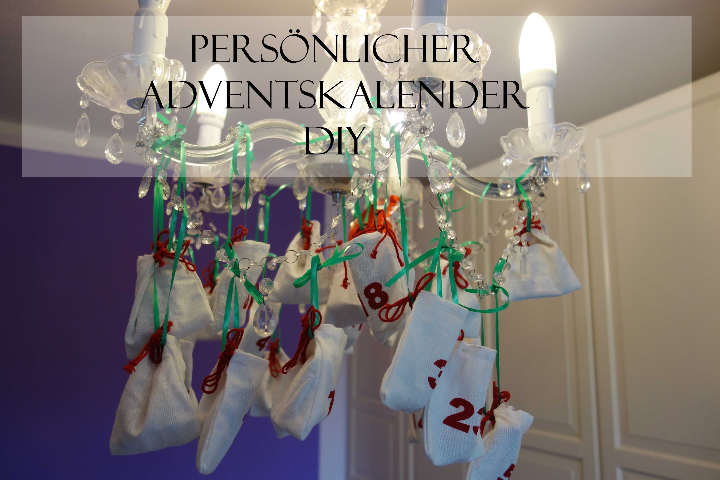 DIY Adventskalender +  Ankündigung VERLOSUNG in meinem Adventskalender