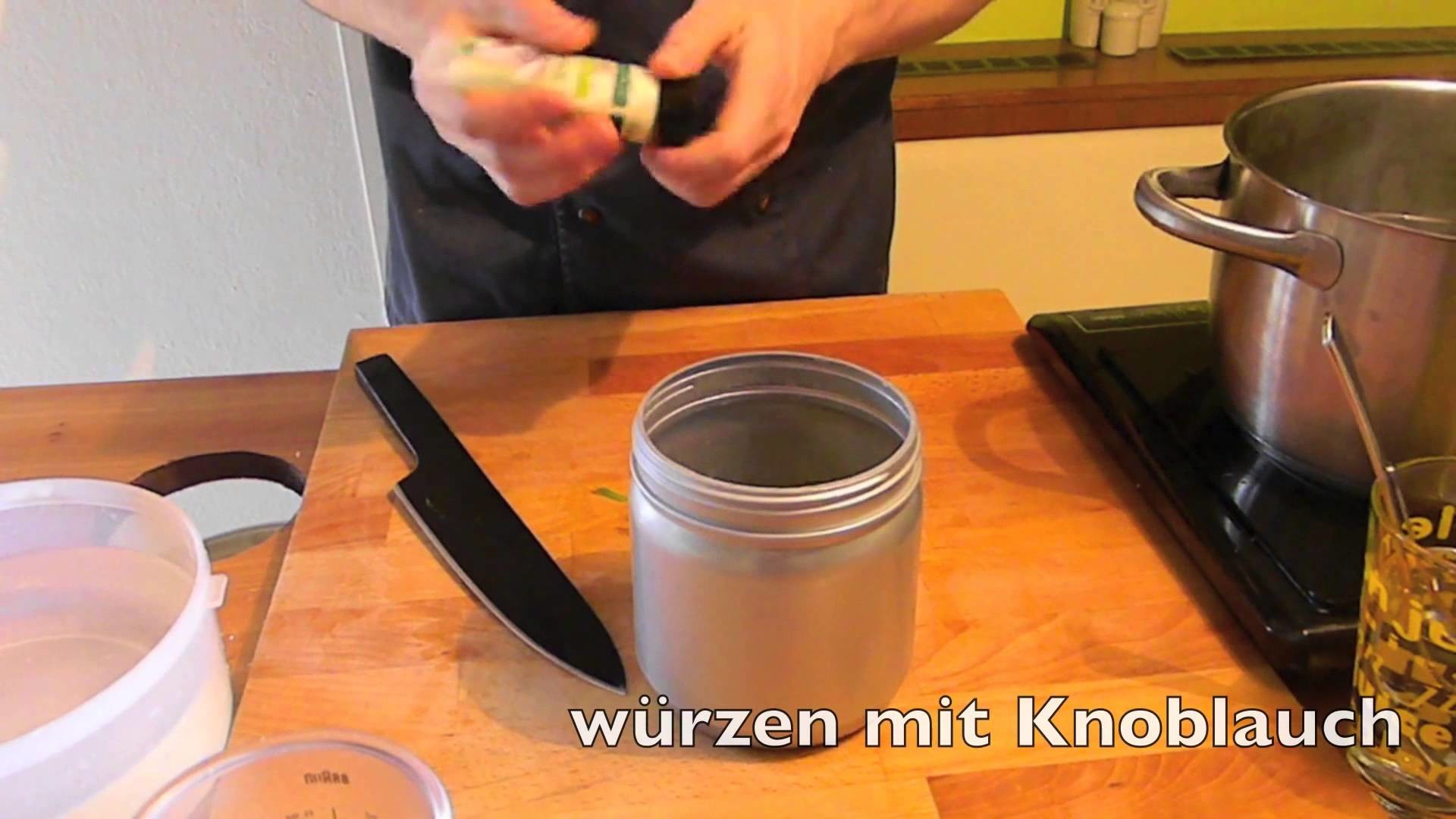 Kochvideo Bärlauchpesto ( DIY Kochtutorial )