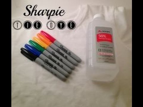 Sharpie Tie Dye DIY