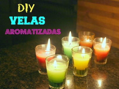 DIY Velas Aromatizadas | Aline Mendes