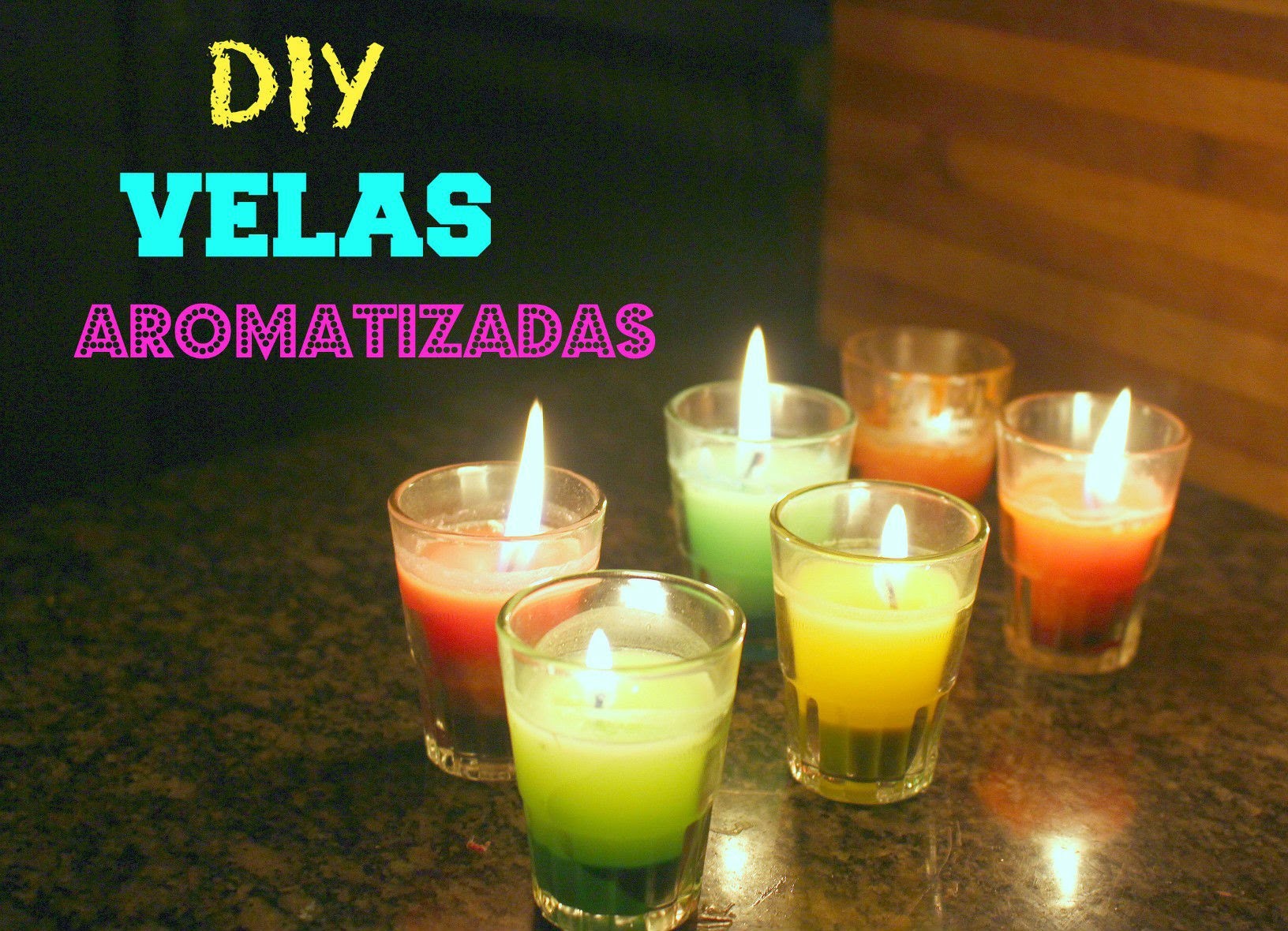 DIY Velas Aromatizadas | Aline Mendes